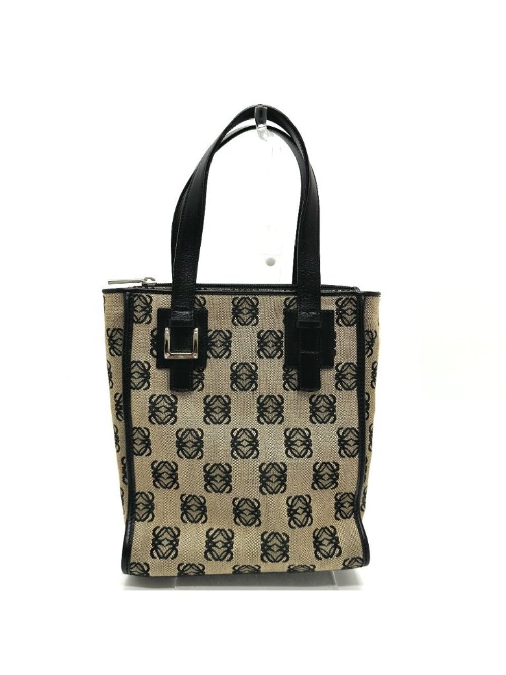 Loewe Handbag Anagram Canvas Beige